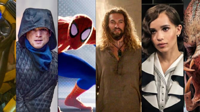 SPIDER-MAN: INTO THE SPIDER-VERSE, AQUAMAN, BUMBLEBEE, & More Feature In Cool New Stills