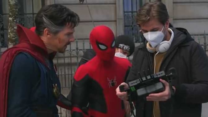 SPIDER-MAN: NO WAY HOME BTS Video Shows Tom Holland's Stunts, Deleted Scenes, Bloopers, And More