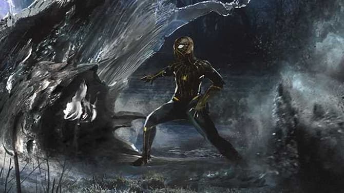 SPIDER-MAN: NO WAY HOME Concept Art Features Spidey (And Sandman) Vs. Electro And Happy Hogan's Apartment