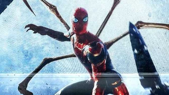 SPIDER-MAN: NO WAY HOME Poster Possibly Spotted With The Iron Spider Facing Off Against Doctor Octopus