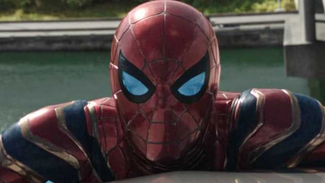 SPIDER-MAN: NO WAY HOME Still Shows The Iron Spider In Peril; Tom Holland Recalls Doc Ock Childhood Fears