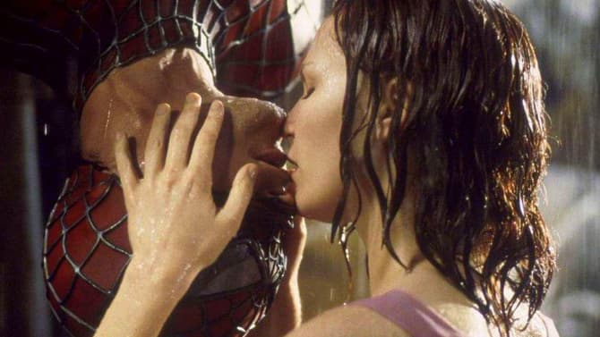 SPIDER-MAN Star Kirsten Dunst Recalls &quot;Miserable&quot; Experience Filming Iconic Upside-Down Kiss Scene