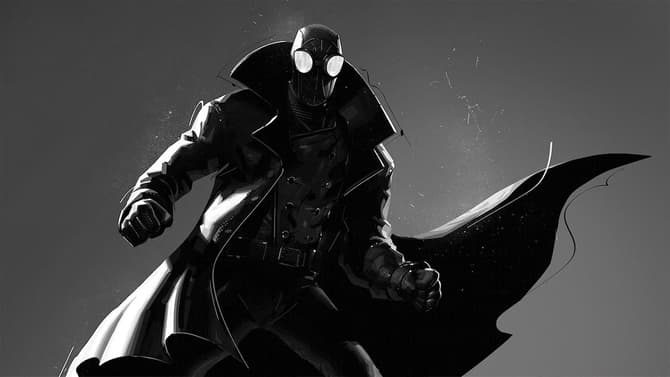 SPIDER-NOIR Set Photos Reveal First Look At Spider-Man Noir's Comic-Accurate Costume