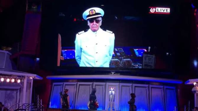 Stan Lee Has An Unexpected Cameo Appearance On Disney Cruise Line's Marvel Day At Sea