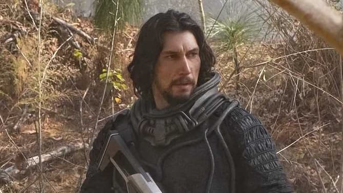 STAR WARS Actor Adam Driver Explores A Dinosaur Graveyard In New Still From Sci-Fi Movie 65