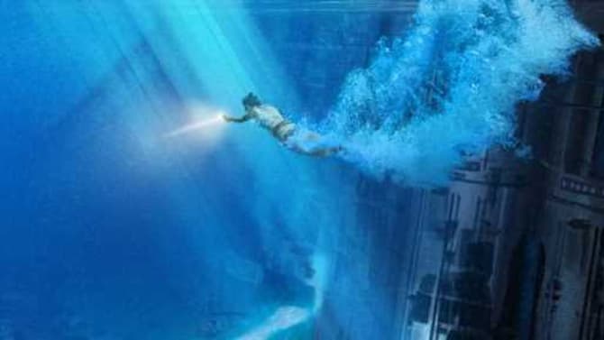 STAR WARS: Rey Explores The Underwater Ruins Of The Death Star In New TROS Concept Art