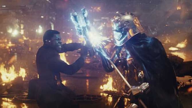 STAR WARS: THE LAST JEDI Deleted Scene Gives Gwendoline Christie's Captain Phasma A Much Better Sendoff