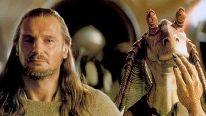 STAR WARS: THE PHANTOM MENACE's Liam Neeson Defends The Movie And Jar Jar Binks Actor Ahmed Best