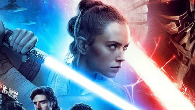 STAR WARS: THE RISE OF SKYWALKER Banner Pits Rey Against Kylo Ren As A TIE Fighter Takes Aim