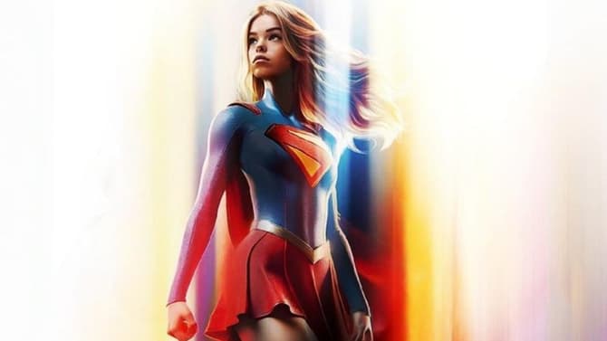 SUPERGIRL: Milly Alcock's WOMAN OF TOMORROW Rises Up On New Fan-Poster