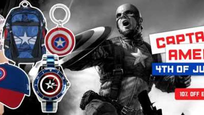 SUPERHEROSTUFF Product Spotlight: Gear Up For The 4th Of July With 10% Off A Ton Of  CAPTAIN AMERICA Merch