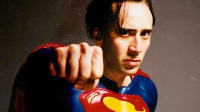 SUPERMAN LIVES: Nicolas Cage's Would-Be Suit Revealed Up-Close For The First Time Ever