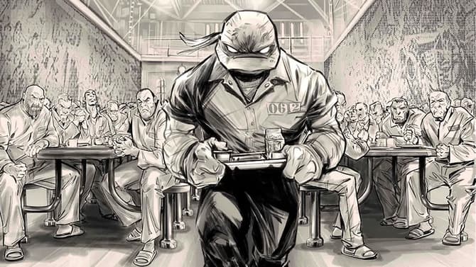 TEENAGE MUTANT NINJA TURTLES Comic Book Relaunch First Look Reveals That Raphael Is In Prison