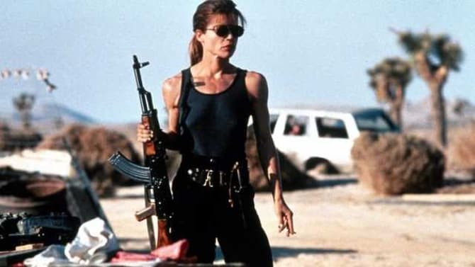 TERMINATOR Star Linda Hamilton Is Looking Bad-Ass As Ever As Sarah Connor In These New Set Photos