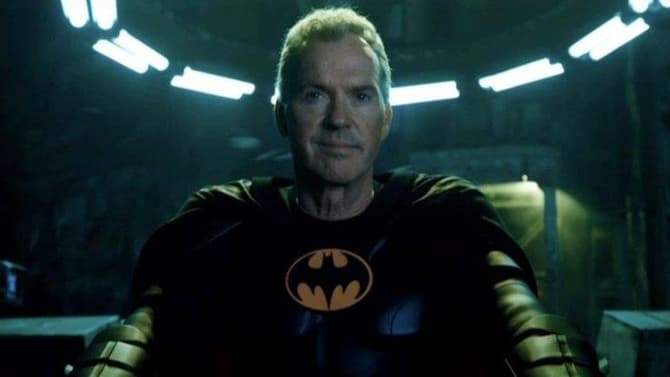 THE FLASH Teaser Gives Us A New Look At Michael Keaton's Batman, Supergirl In Action, And More