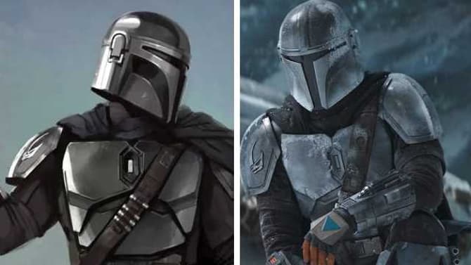 THE MANDALORIAN Concept Art Explains An Apparent Plot Hole After Change Was Made To Din Djarin's Armor