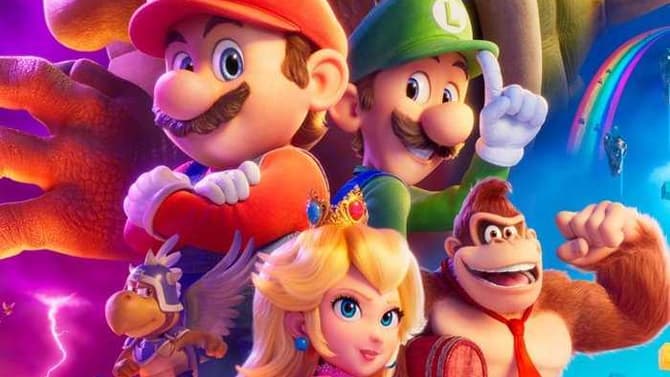 THE SUPER MARIO BROS. MOVIE Poster Takes Us To The Mushroom Kingdom And Beyond