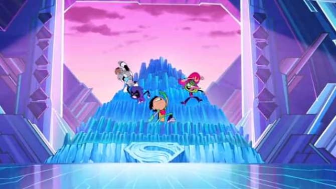 The Titans Save Krypton While Baby Superman Shakes His Butt In New TEEN TITANS GO! TO THE MOVIES Clip