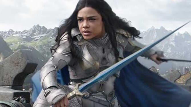 THOR: LOVE AND THUNDER - A First Look At Tessa Thompson's New Valkyrie Costume Has Been Revealed