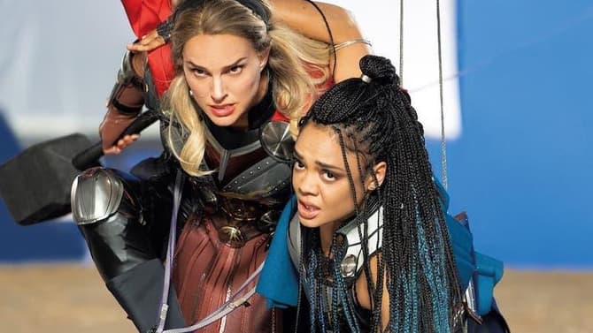 THOR: LOVE AND THUNDER - New Look At Natalie Foster's Mighty Thor Revealed In Never-Before-Seen BTS Photos