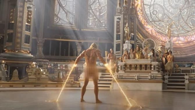 THOR: LOVE AND THUNDER - Taika Waititi And Chris Hemsworth Share Cheeky Response To THAT Butt Scene