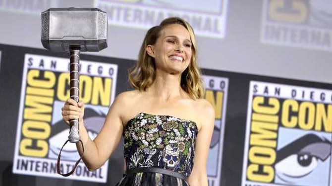 THOR: LOVE AND THUNDER Fan-Poster Sees Natalie Portman Suit-Up As The God Of Thunder