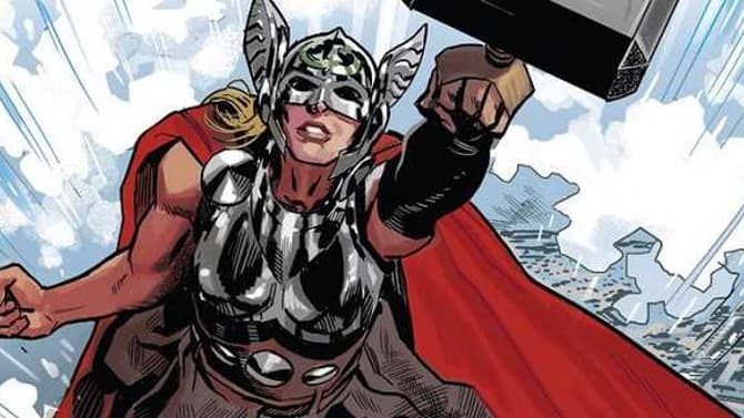 THOR: LOVE AND THUNDER Star Natalie Portman Promises To Get &quot;Jacked&quot; To Play The New God Of Thunder