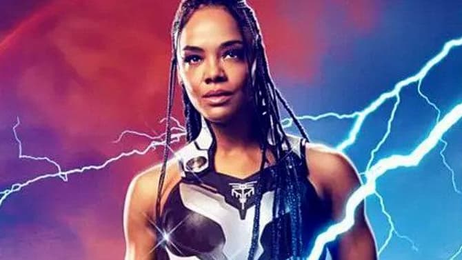 THOR: LOVE AND THUNDER Star Tessa Thompson Explains Valkyrie Costume Leak: &quot;I'm So Sorry, Marvel&quot;