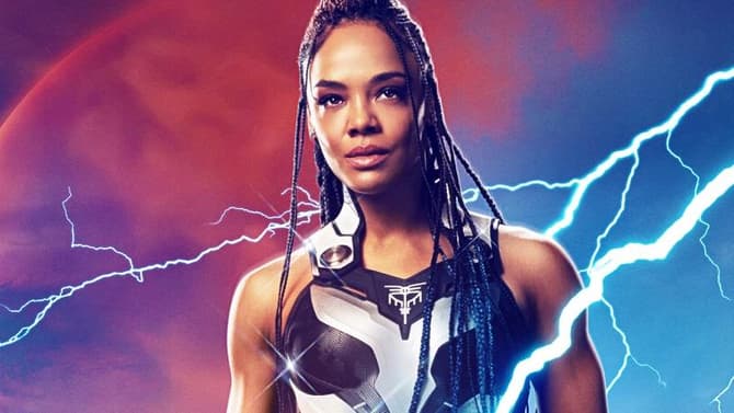 THOR: LOVE AND THUNDER Star Tessa Thompson Explains Valkyrie's &quot;King&quot; Title As New Asgard's Ruler