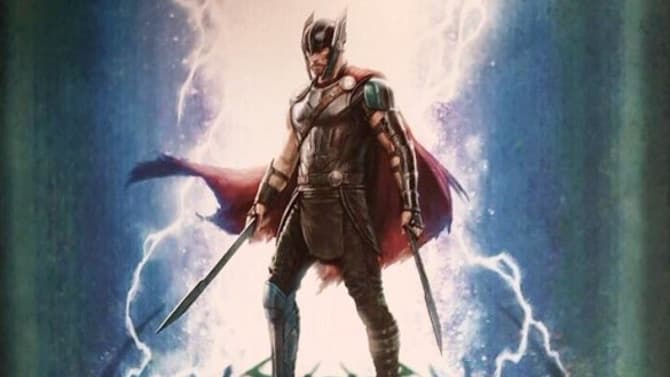 THOR: RAGNAROK Concept Art Sees Hela's Shadow Looming Over The God Of Thunder