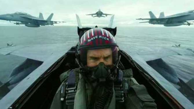 Tom Cruise Hypes TOP GUN: MAVERICK Death-Defying Aerial Sequences, Says &quot;No One's Ever Done This Before&quot;