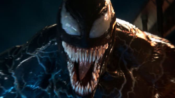 VENOM Smiles For The Camera In An Awesome New Photo From The Upcoming Tom Hardy-Starrer