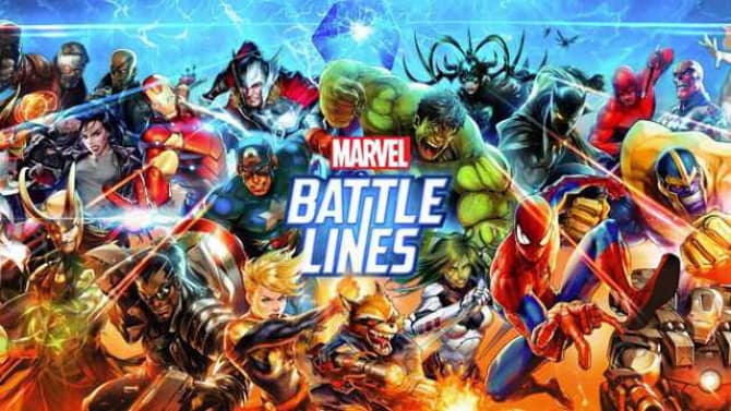 VIDEO GAMES: New Card Battling Mobile Game MARVEL BATTLE LINES Officially Launches Today On iOS And Android