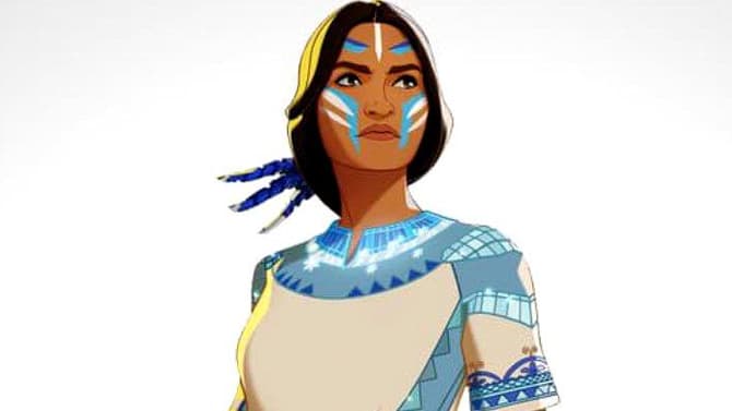 WHAT IF...? Season 2 Image Gives Us A First Official Look At New Native American Hero, Kahhori