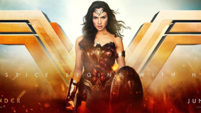 WONDER WOMAN Assembles Its Cast On A Gorgeous International Poster; Diana Stands Alone On A New Banner