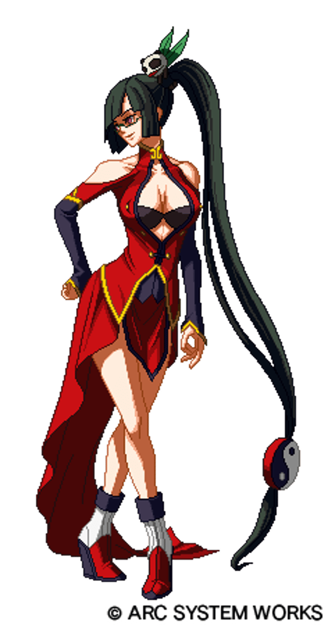 COSPLAY Karen Gallegos As Litchi Faye Ling BlazBlue Sorceress