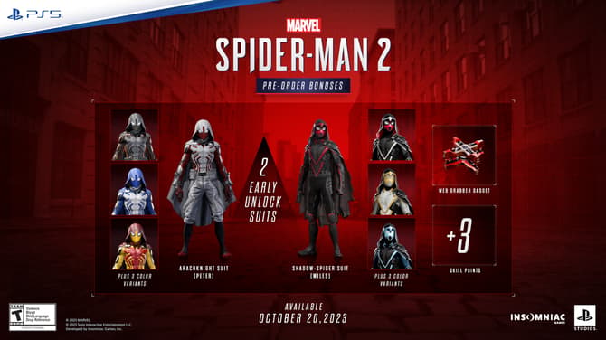 Insomniac Games Announces MARVEL'S SPIDER-MAN 2 Release Date And Drops ...