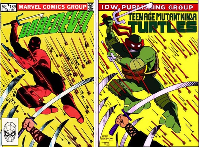 Daredevil was responsible for Teenage Mutant Ninja Turtles