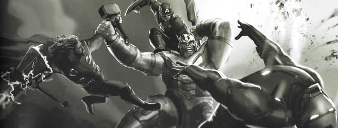 Avengers Endgame's final battle concept art revealed