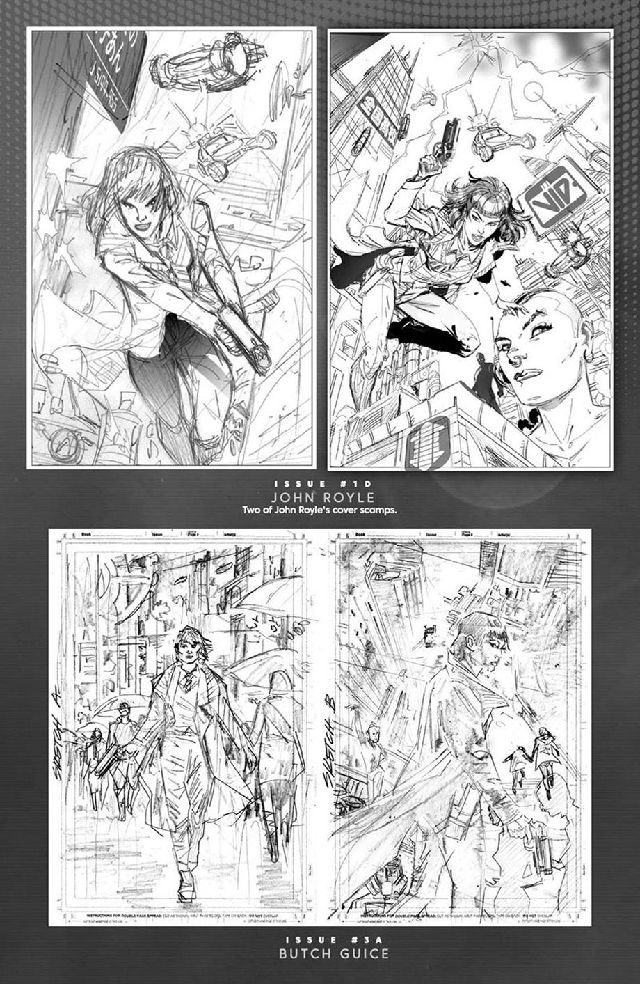 Blade Runner 2019 Vol 1 Los Angeles Artist's Edition Exclusive Artwork - Page 1