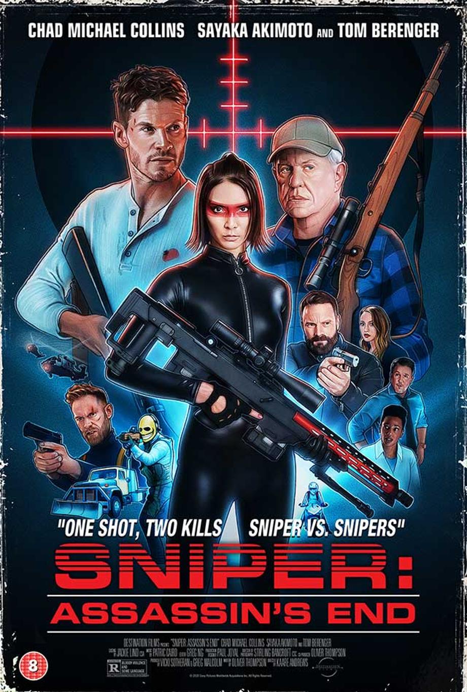 Sniper: Assassin's End poster by Kyle Lambert (Stranger Things season 2)