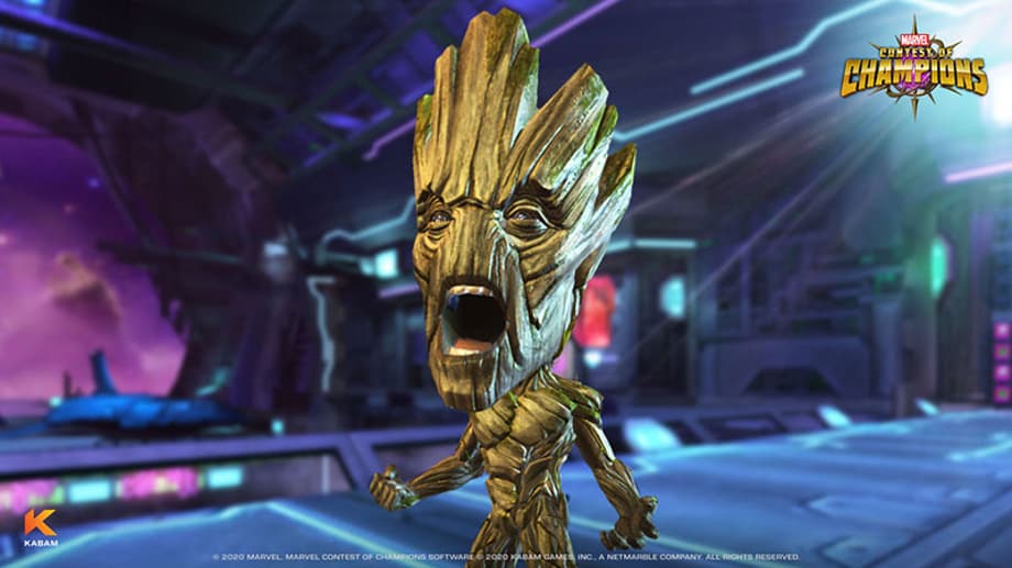 Big-Headed Groot - Marvel Contest of Champions