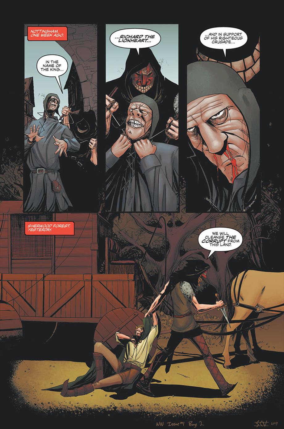 Nottingham Comic Page 1