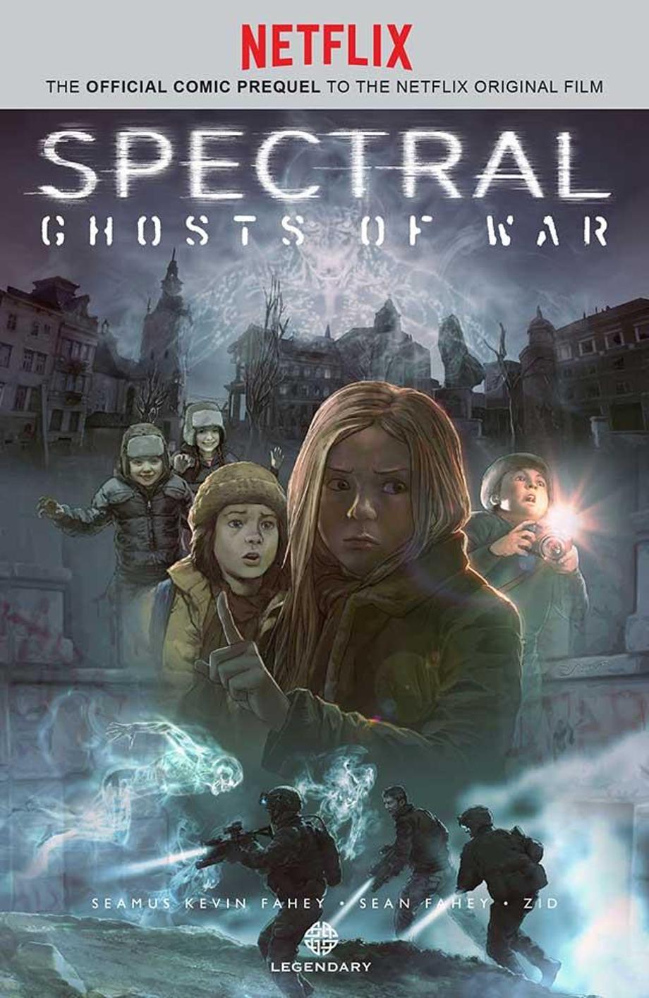 Spectral: Ghosts of War - Cover