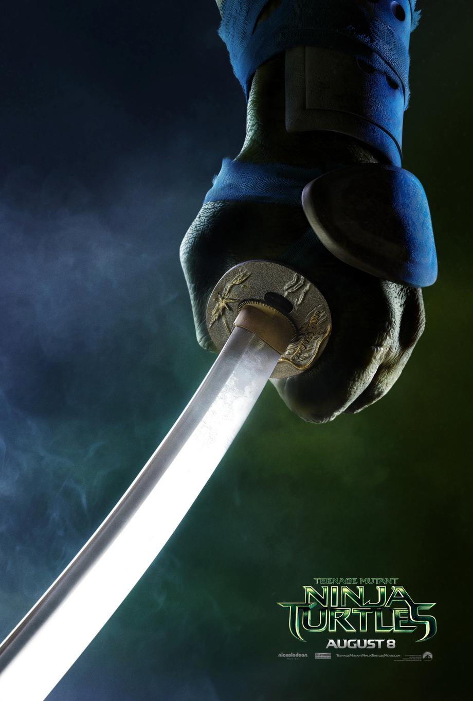 New TMNT teaser poster, Leonardo. 