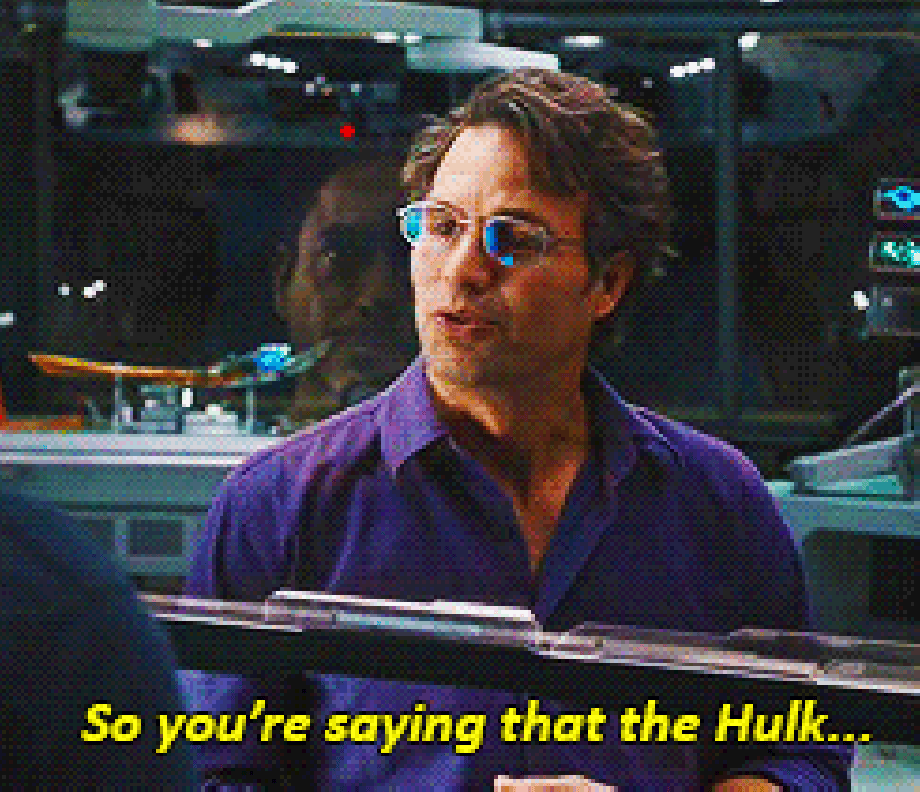gifs robert downey jr tony stark The Avengers avengers bruce banner mark ruffalo 