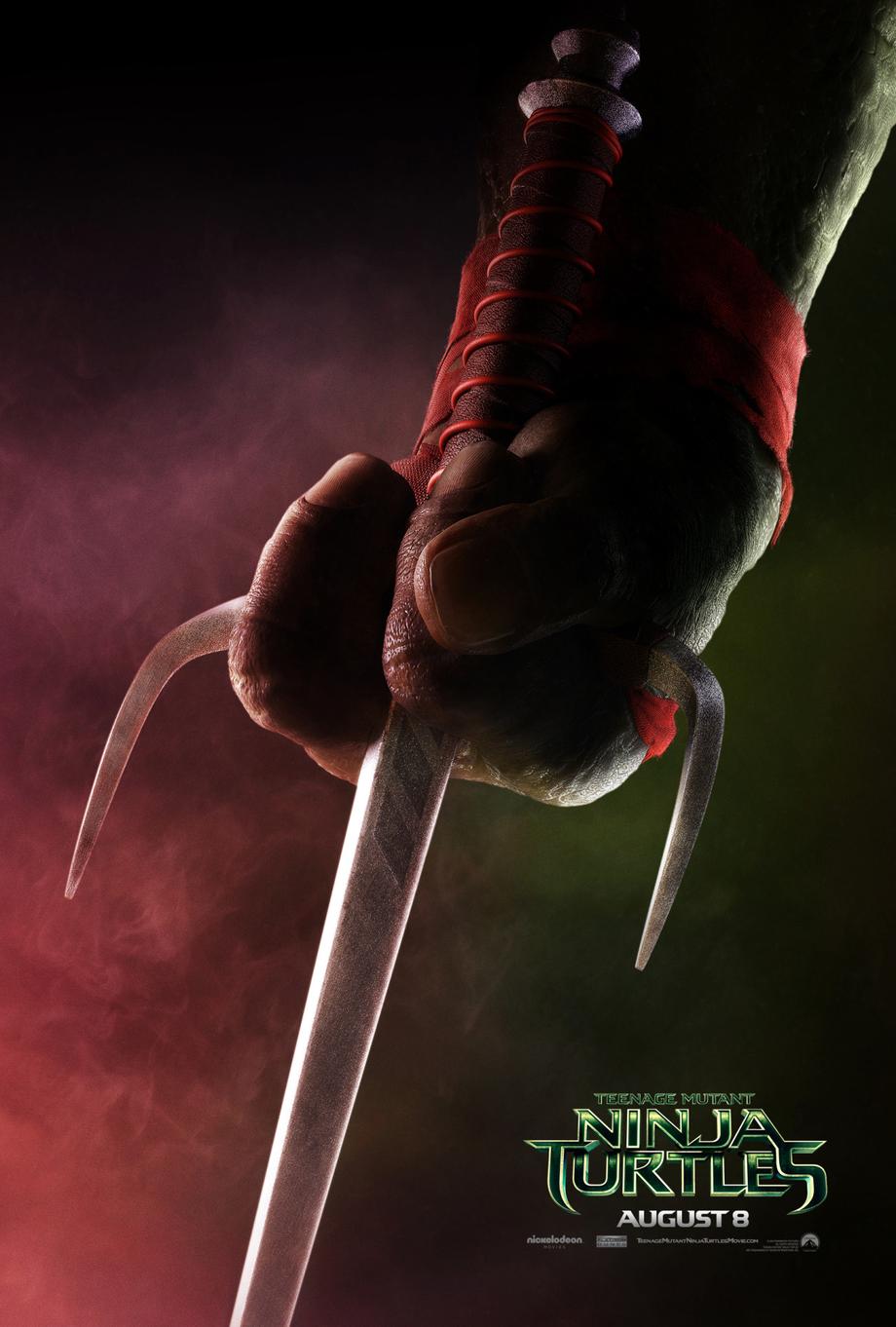 New TMNT teaser poster, Raphael. 