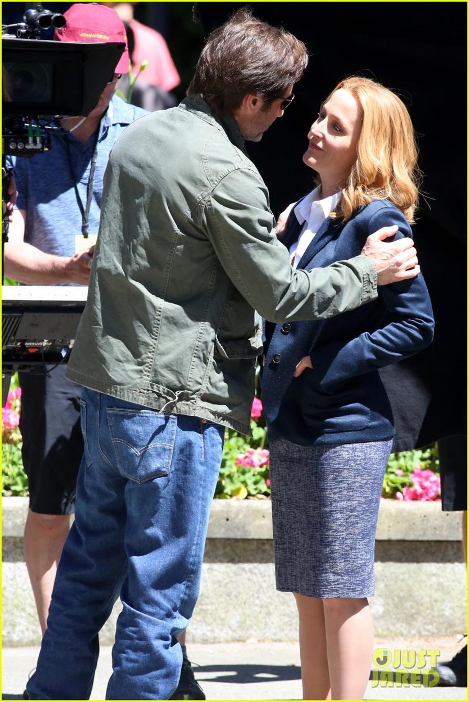 david duchovny gillian anderson x files reboot vancouver 11