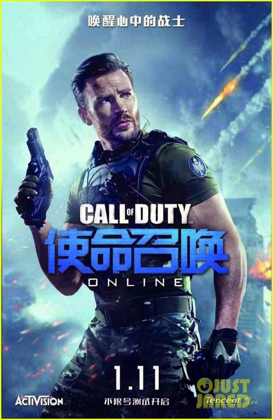 chris evans call of duty online promo 01