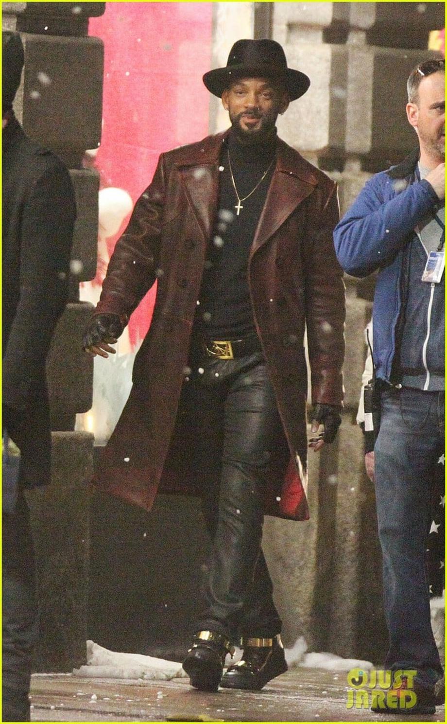 will smith spotted in costume on suicide squad set 01